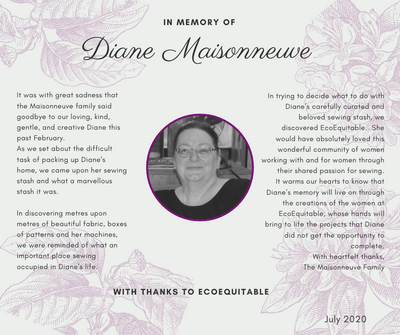 In Memory of: Diane Maisonneuve