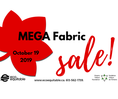 October 19 Upcoming Mega Fabric Sale