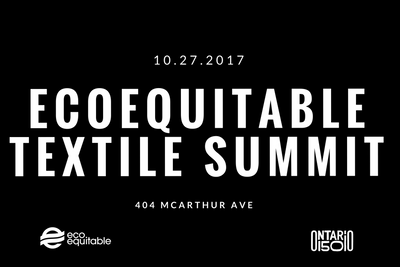 EcoEquitable Textile Summit ONLY 2 DAYS LEFT!