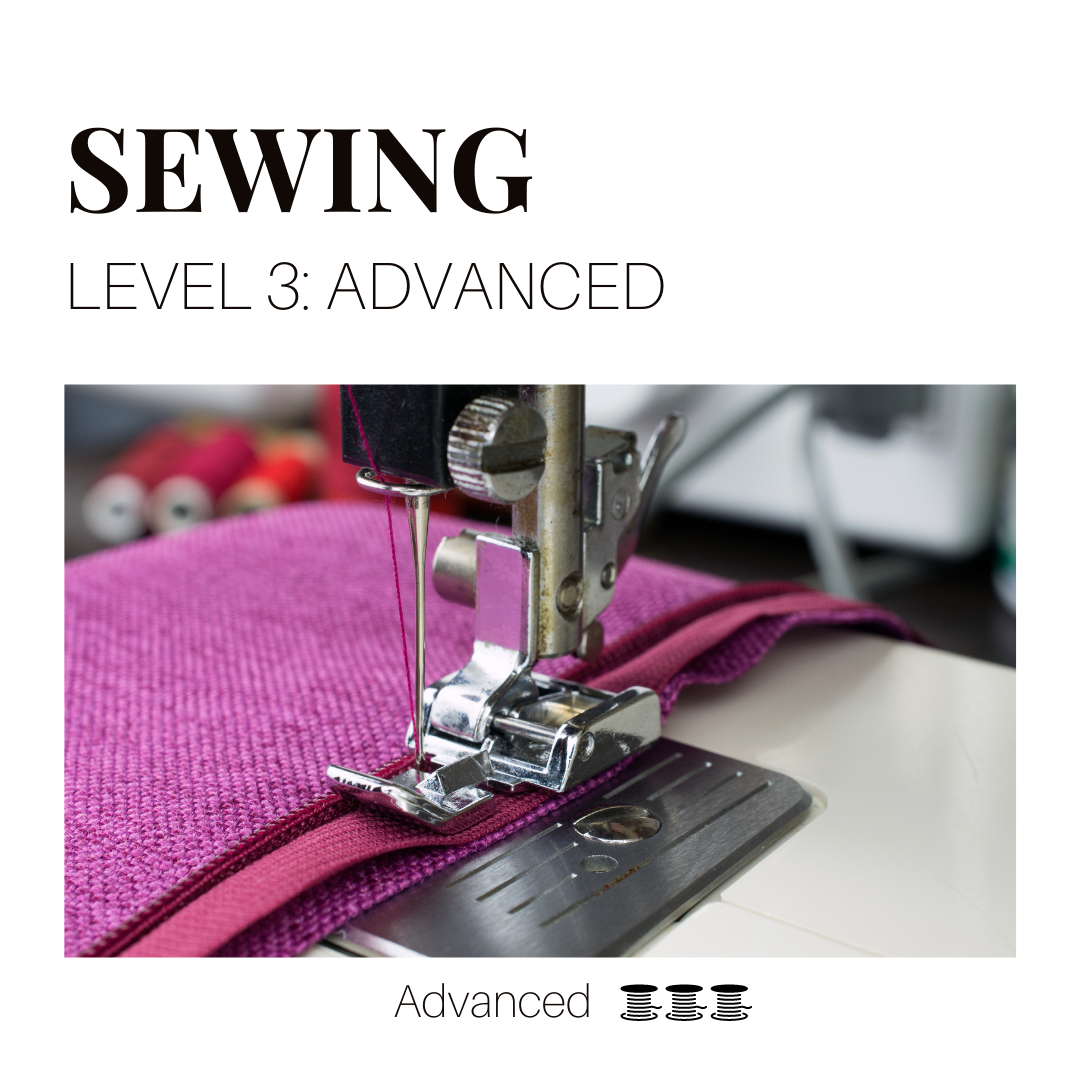 Sewing Level 3: Advanced – EcoEquitable